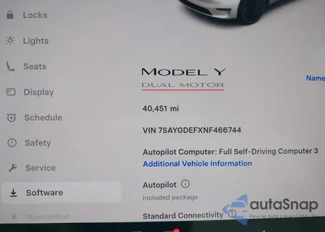 2022 Tesla Model Y Performance Dual Motor All-Wheel Drive from USA, damaged, VIN 7SAYGDEFXNF466744